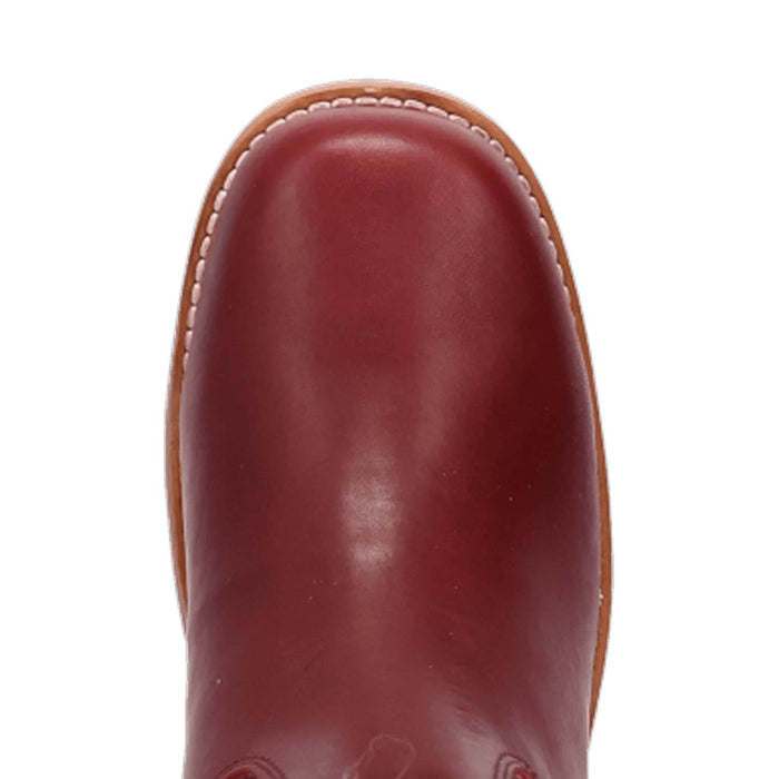 Dingo Womens Roxy Bootie Merlot Leather 7in Ankle Boots