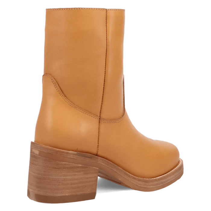 Dingo Womens Roxy Bootie Plantain Leather 7in Ankle Boots