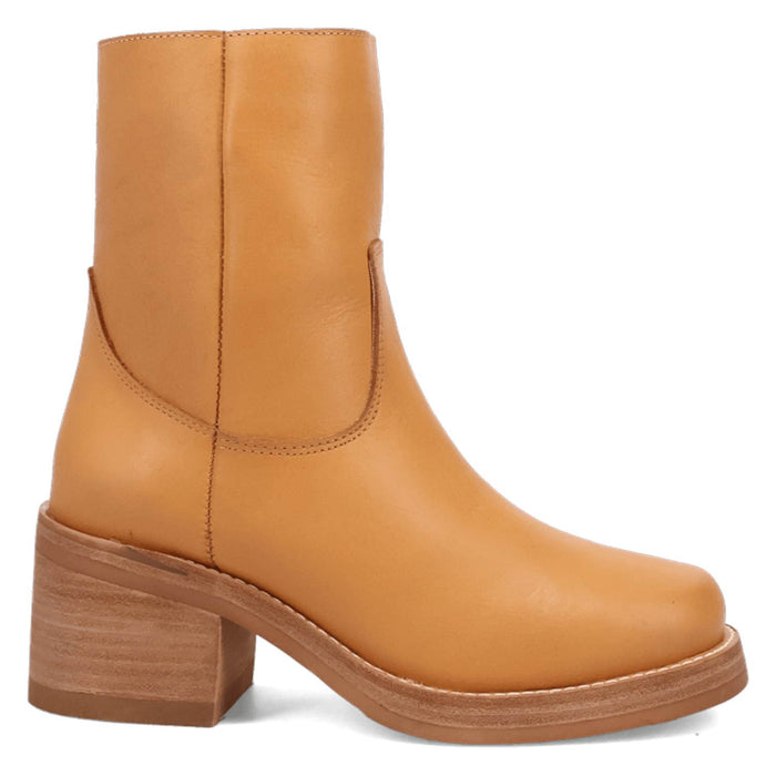 Dingo Womens Roxy Bootie Plantain Leather 7in Ankle Boots