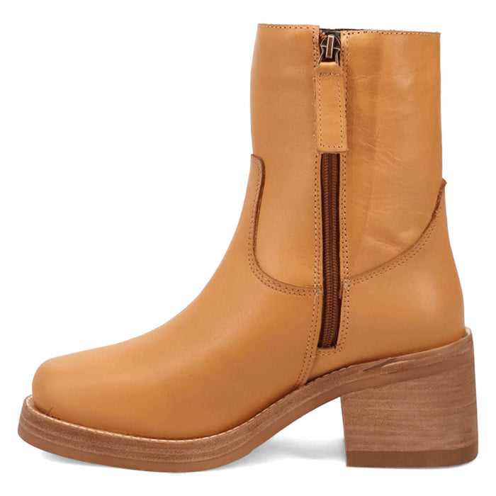Dingo Womens Roxy Bootie Plantain Leather 7in Ankle Boots