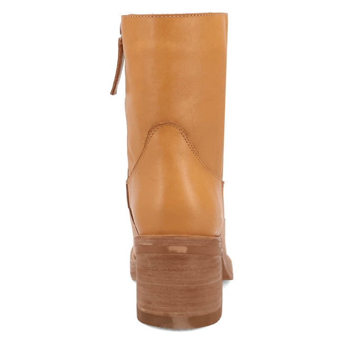 Dingo Womens Roxy Bootie Plantain Leather 7in Ankle Boots