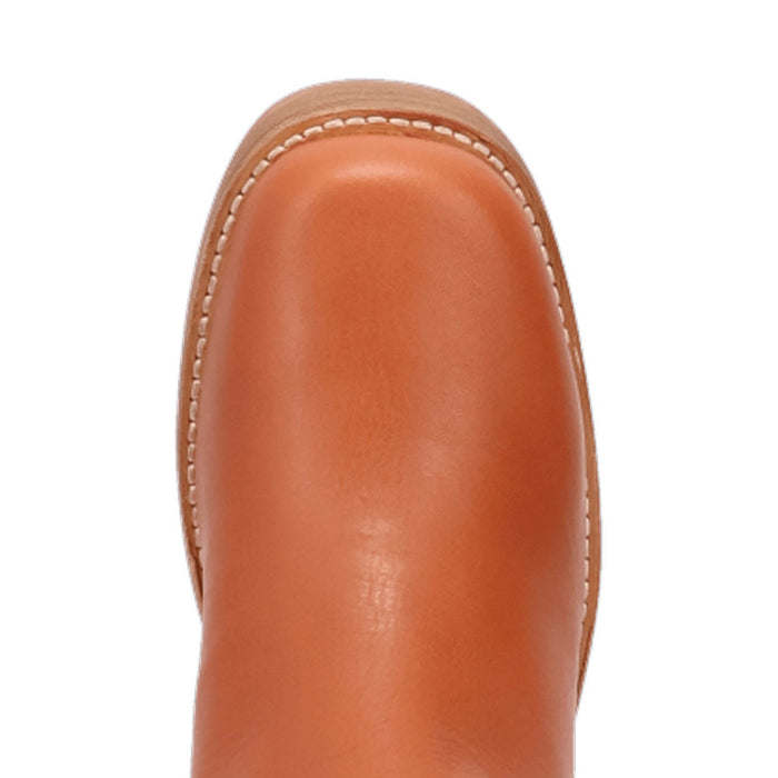 Dingo Womens Roxy Bootie Russet Leather 7in Ankle Boots