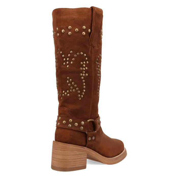 Dingo Womens Troubadour Brown Suede 16in Fashion Boots