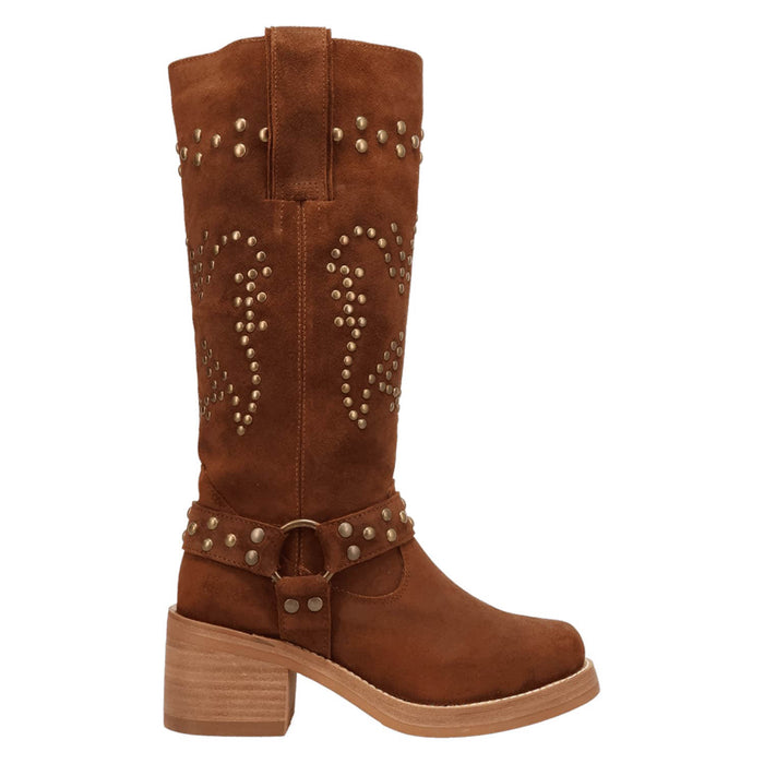 Dingo Womens Troubadour Brown Suede 16in Fashion Boots