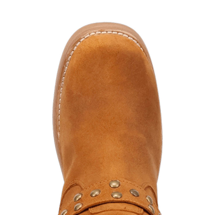 Dingo Womens Troubadour Tan Suede 16in Fashion Boots
