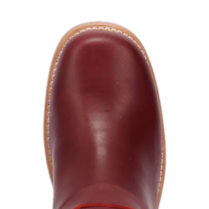 Dingo Womens Casbah Merlot Leather 16in Fashion Boots