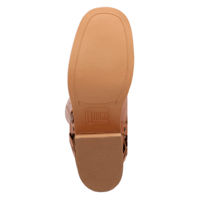 Dingo Womens Casbah Tan Leather 16in Fashion Boots