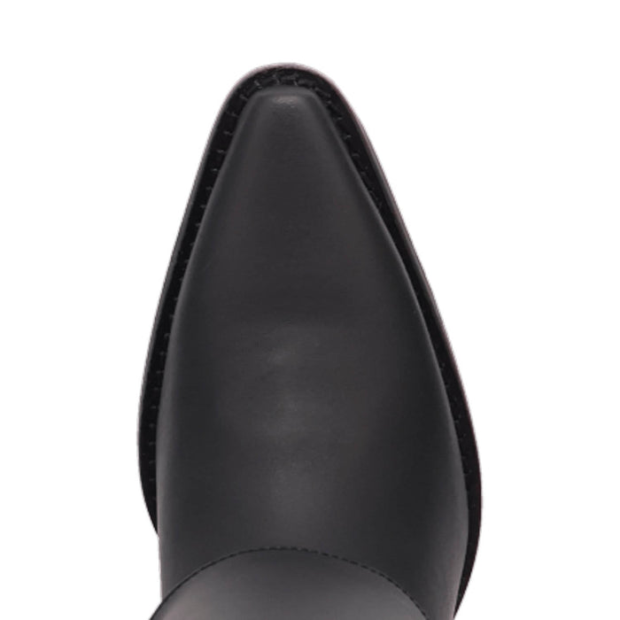 Dingo Womens Urban Cowgirl Black Leather 15in Fashion Boots