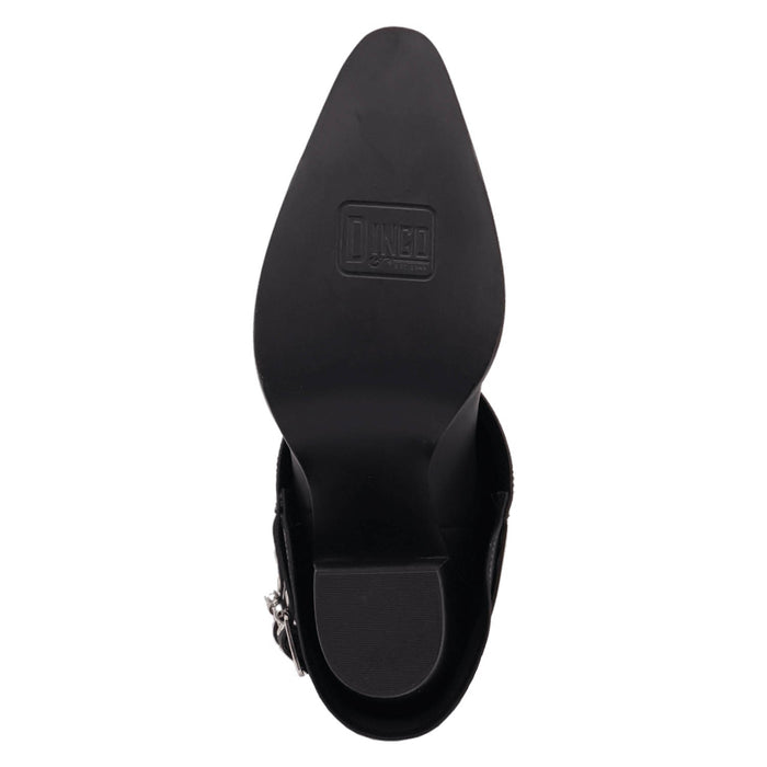 Dingo Womens Urban Cowgirl Black Leather 15in Fashion Boots