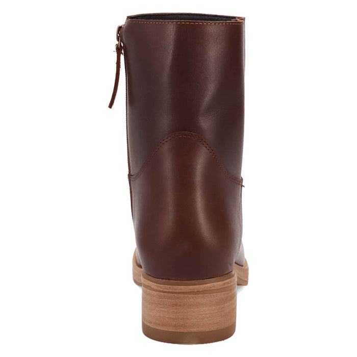 Dingo Mens Banner Brown Leather 7in Ankle Boots