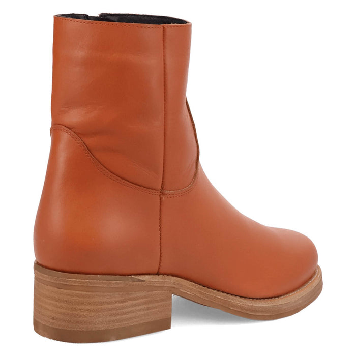 Dingo Mens Banner Russet Leather 7in Ankle Boots