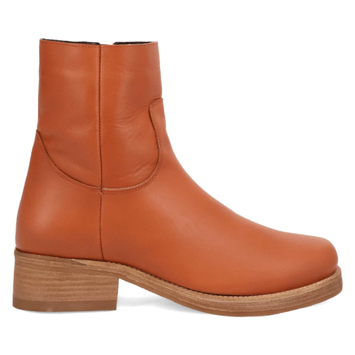 Dingo Mens Banner Russet Leather 7in Ankle Boots