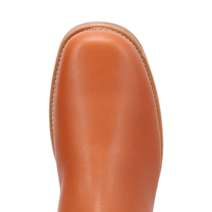 Dingo Mens Banner Russet Leather 7in Ankle Boots