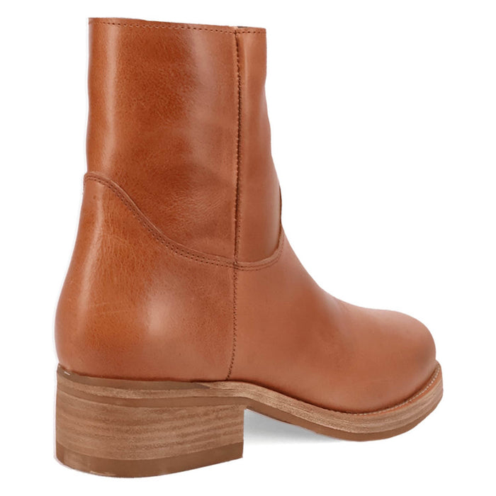 Dingo Mens Banner Tan Leather 7in Ankle Boots