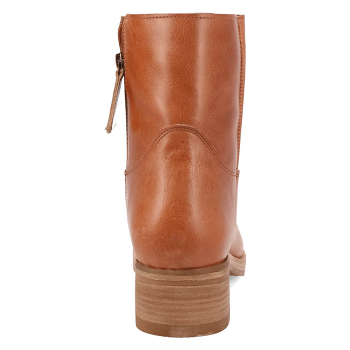 Dingo Mens Banner Tan Leather 7in Ankle Boots