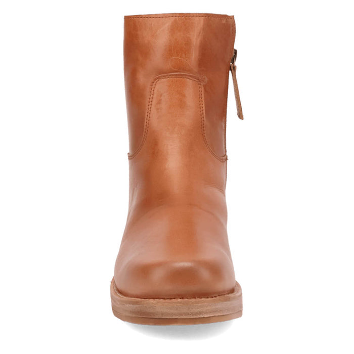 Dingo Mens Banner Tan Leather 7in Ankle Boots