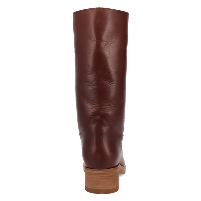 Dingo Mens Dutton Brown Leather 12in Motorcycle Boots