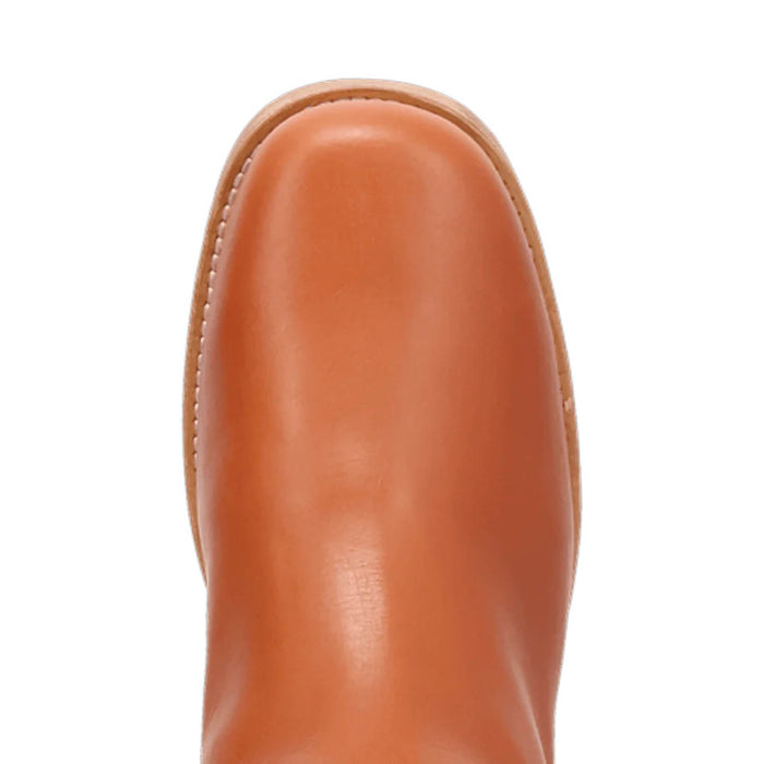 Dingo Mens Dutton Russet Leather 12in Motorcycle Boots