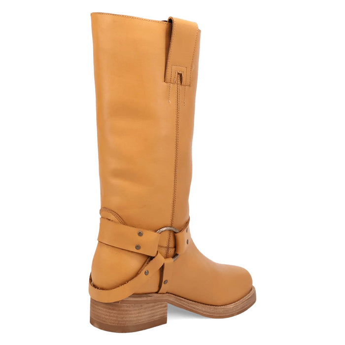 Dingo Mens Rip Plantain Leather 14in Motorcycle Boots