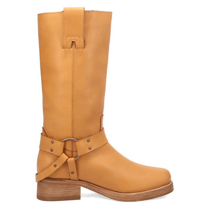 Dingo Mens Rip Plantain Leather 14in Motorcycle Boots