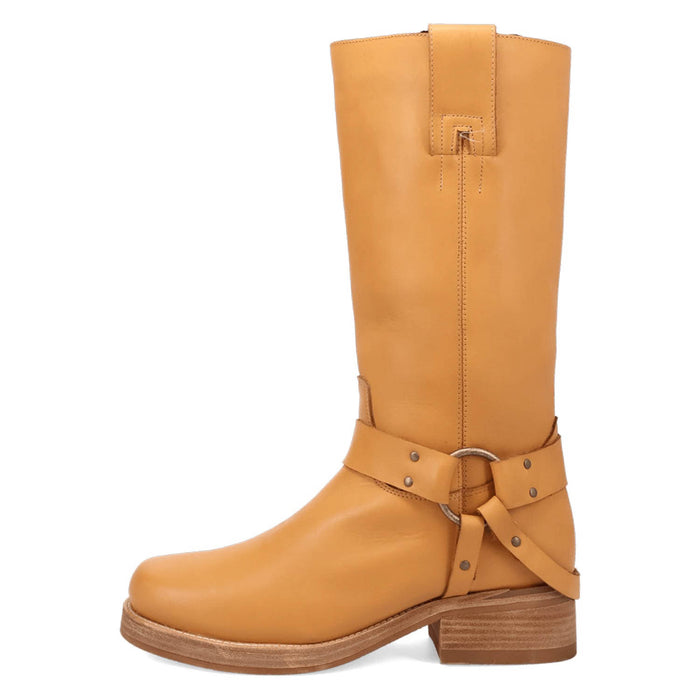 Dingo Mens Rip Plantain Leather 14in Motorcycle Boots