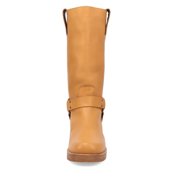 Dingo Mens Rip Plantain Leather 14in Motorcycle Boots