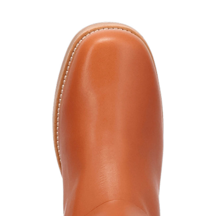 Dingo Mens Rip Russet Leather 14in Motorcycle Boots