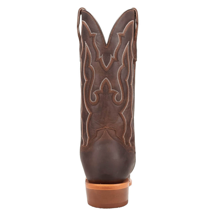Dan Post Mens Oakwood Brown Leather Cowboy Boots