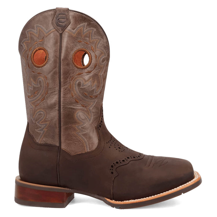 Dan Post Mens Barnaby Brown Leather Cowboy Boots