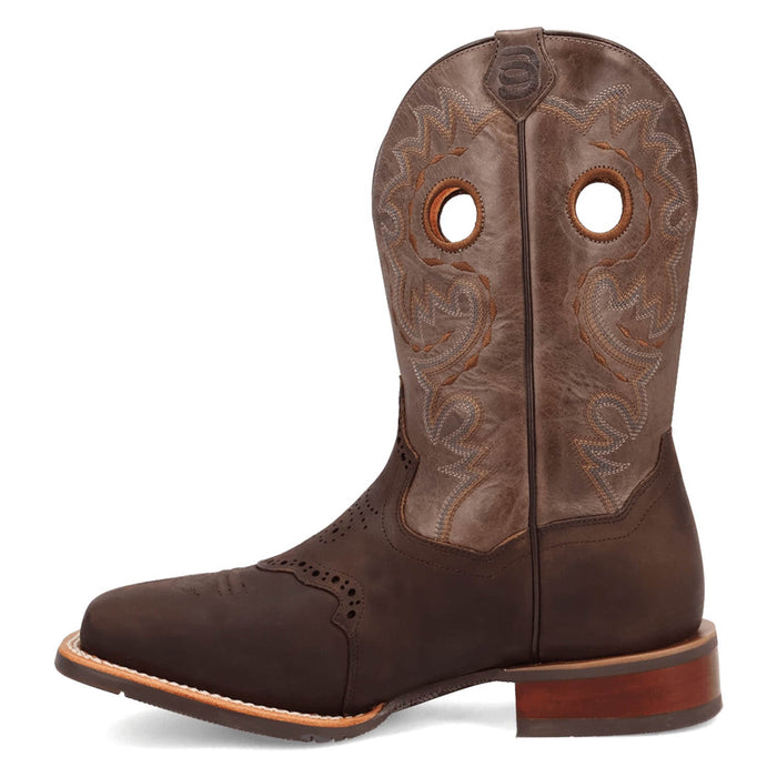 Dan Post Mens Barnaby Brown Leather Cowboy Boots