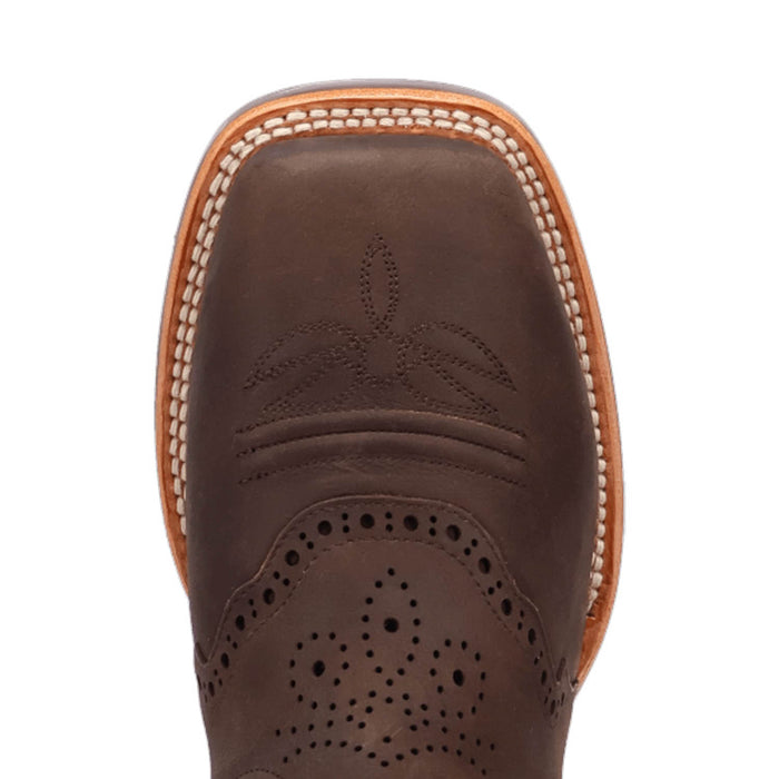 Dan Post Mens Barnaby Brown Leather Cowboy Boots