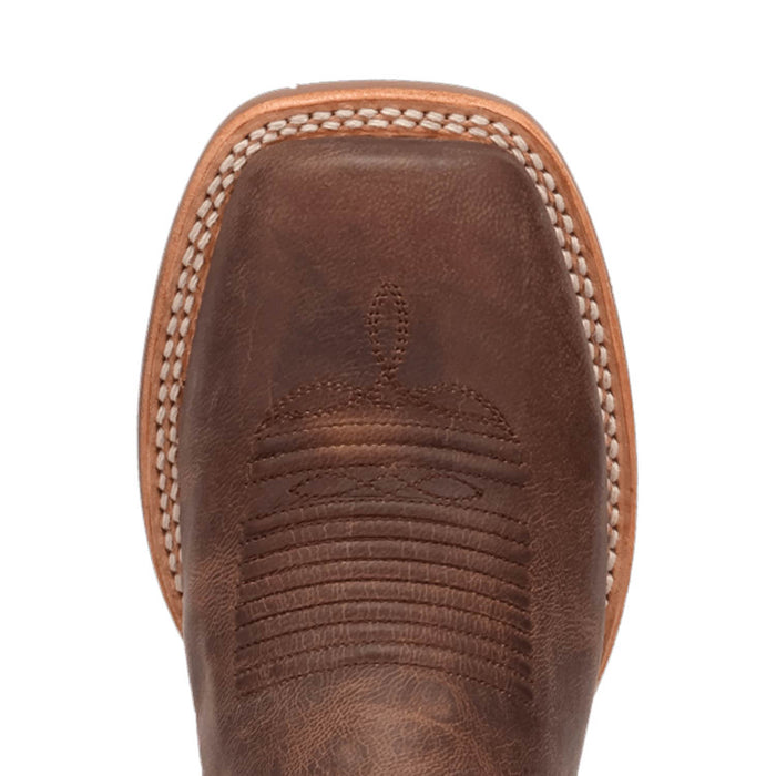 Dan Post Mens Morris Tan Leather Cowboy Boots