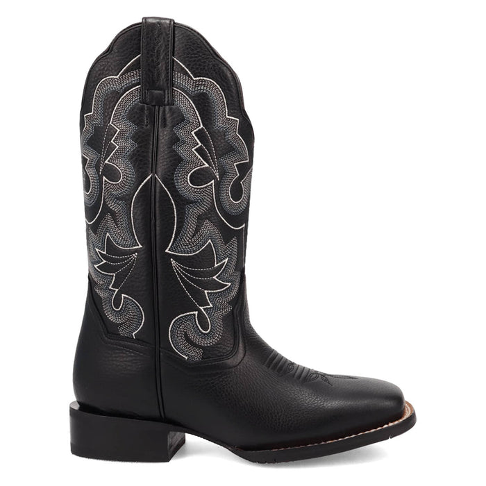 Dan Post Womens Lizzie Tan/Bone Leather 12in Cowboy Boots