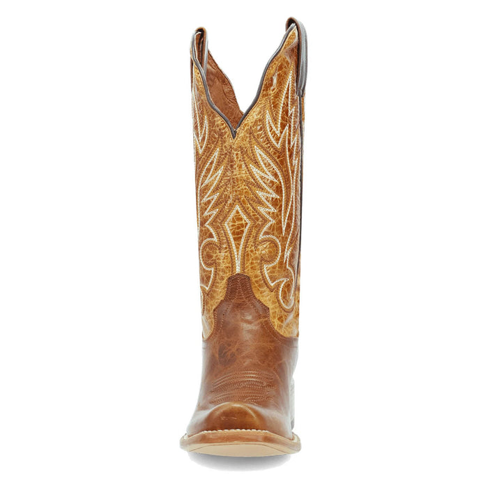 Dan Post Womens Amber Trail Honey Leather 13in Cowboy Boots