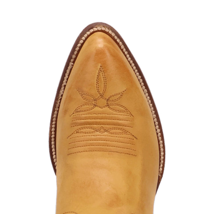 Dan Post Womens Sunrise Canyon Mustard Leather Cowboy Boots