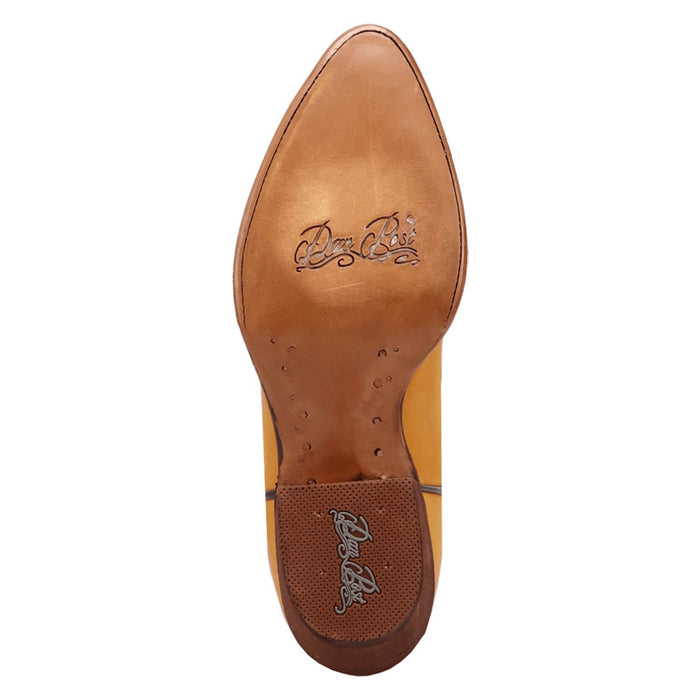 Dan Post Womens Sunrise Canyon Mustard Leather Cowboy Boots