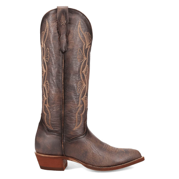 Dan Post Womens Sunrise Canyon Grey Leather Cowboy Boots