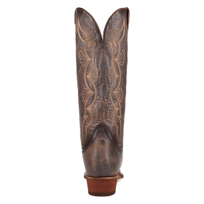 Dan Post Womens Sunrise Canyon Grey Leather Cowboy Boots