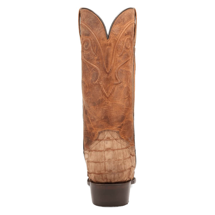 Dan Post Mens Makara Brown Caiman Cowboy Boots