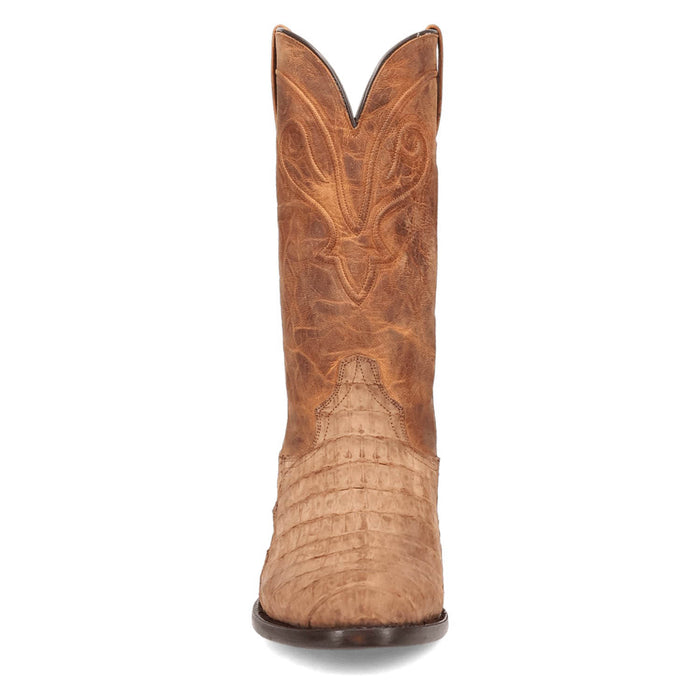 Dan Post Mens Makara Brown Caiman Cowboy Boots