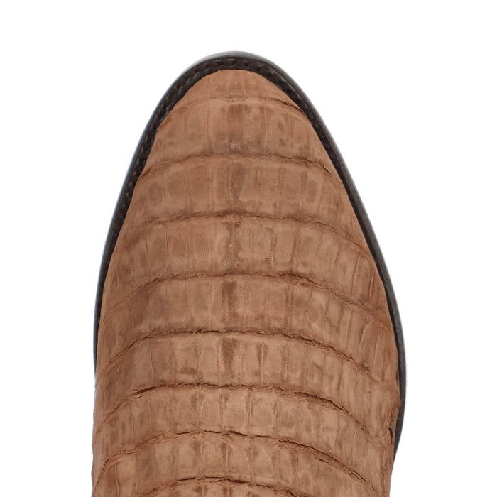 Dan Post Mens Makara Brown Caiman Cowboy Boots
