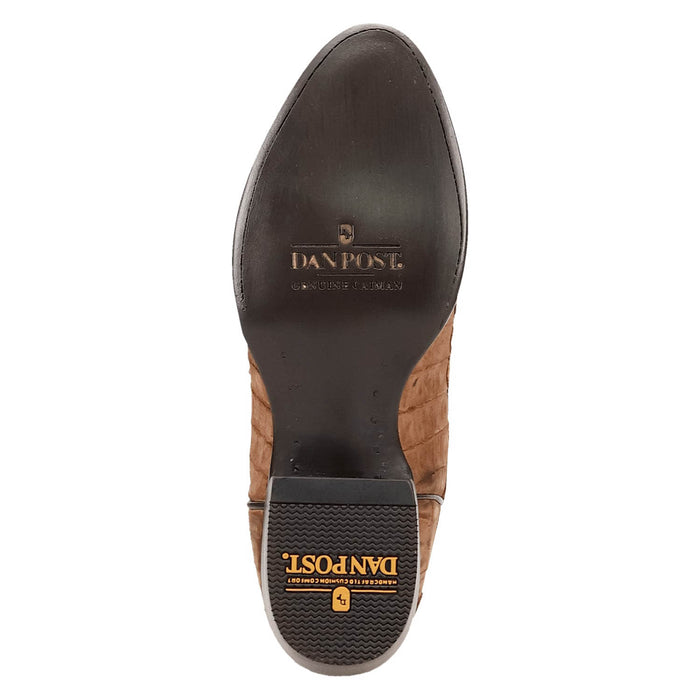 Dan Post Mens Makara Brown Caiman Cowboy Boots