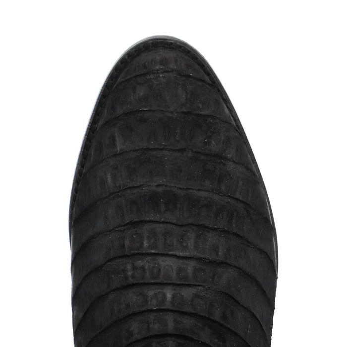 Dan Post Mens Makara Black Caiman Cowboy Boots