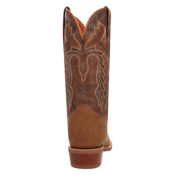 Dan Post Mens Neeley Tan/Brown Leather Cowboy Boots