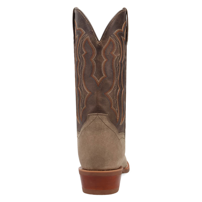 Dan Post Womens Creed Grey Leather 12in Cowboy Boots
