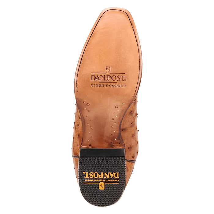Dan Post Mens Marco Saddle FQ Ostrich 13in Cowboy Boots