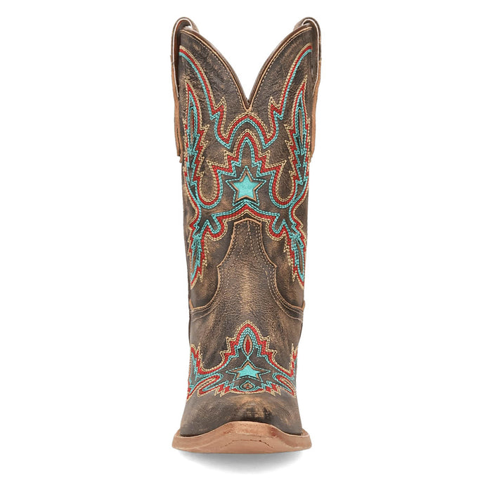 Dan Post Womens Starbright Tan Leather Cowboy Boots