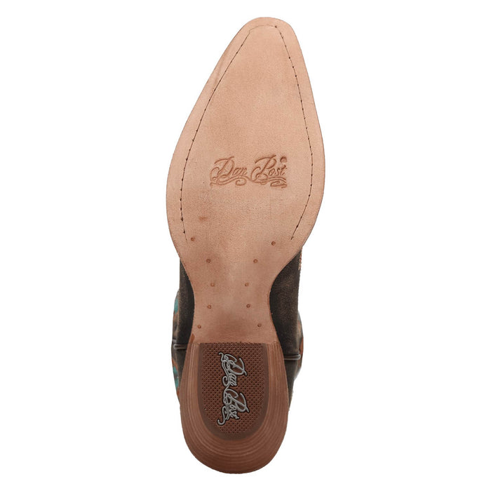 Dan Post Womens Starbright Tan Leather Cowboy Boots