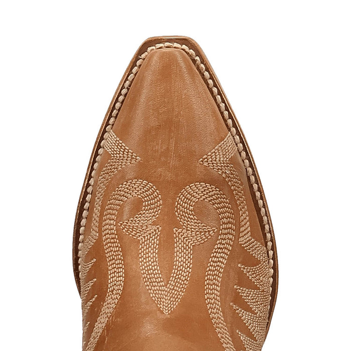 Dan Post Womens Jocelyn Tan Leather 19in Cowboy Boots