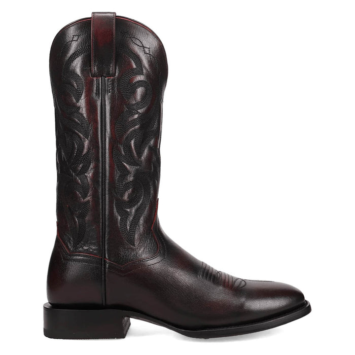 Dan Post Mens Remington Black Cherry Leather 13in Cowboy Boots